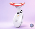 LumiGlow Pro™ - Masajeador Facial y Cuello con LED Antiedad